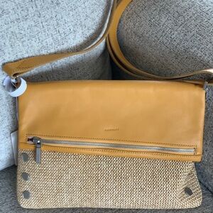 Hammitt VIP Large in Chanterelle Raffia with Brushed Silver Hardware!! BRAND NEW